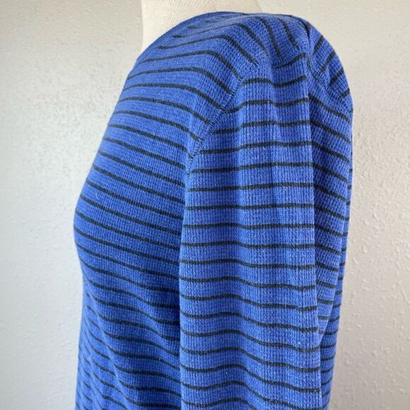 Public Opinion 2 for 1 Long Sleeve Striped Shirts Size L EUC - Picture 4 of 12
